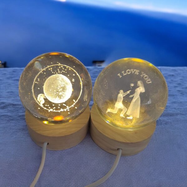 esfera led de cristal - Image 4