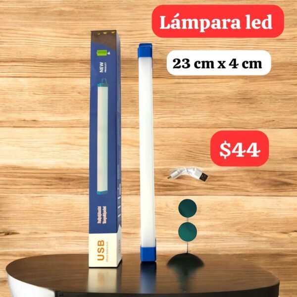 LAMPARA RECARGABLE LUZ LED DE EMERGENCIA