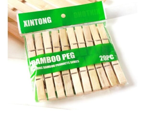 PINZAS DE MADERA PARA COLGAR ROPA